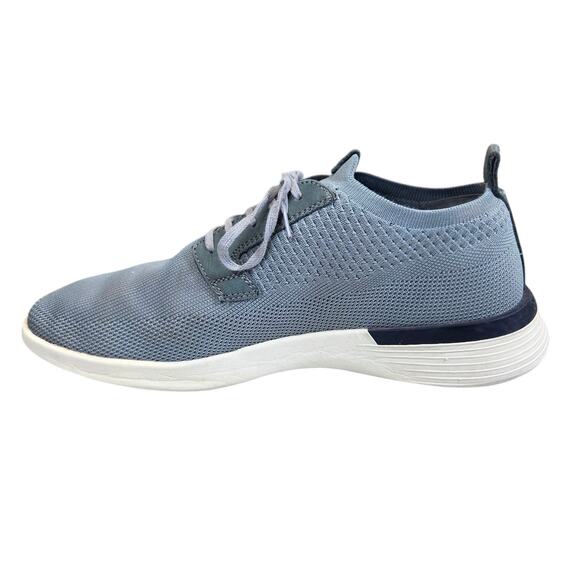 Wolf & Shepherd Men's SwiftKnit Gray Lace Up Derby Casual Shoe Sneaker Size 9 US - Picture 6 of 16